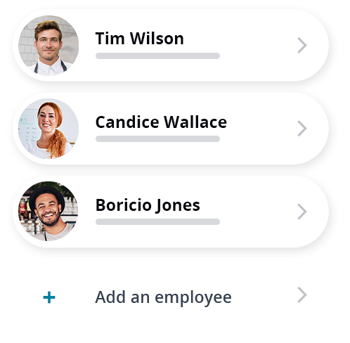 Easily manage unlimited employees